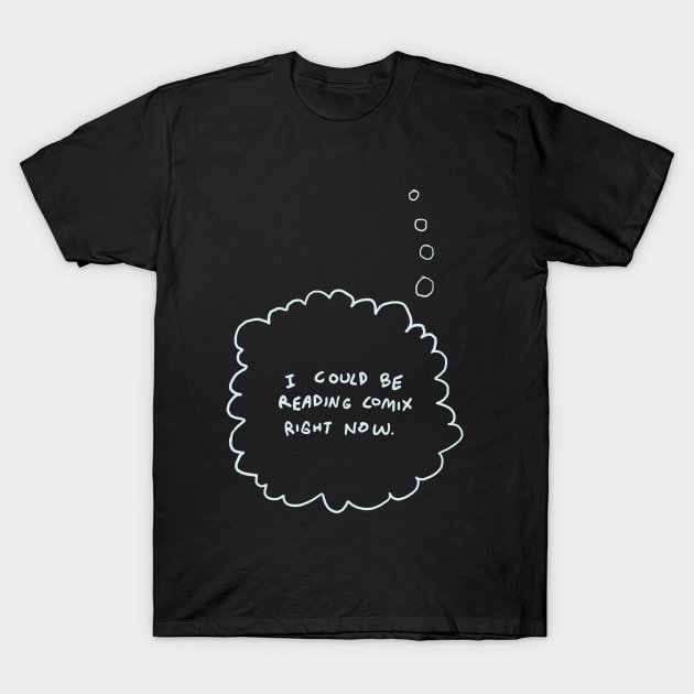 Thought bubble T-Shirt by neilkohney